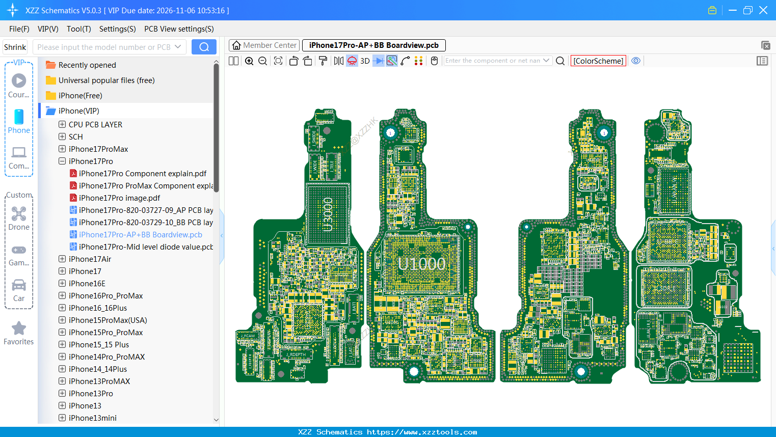 IPhone17Pro-AP+BB Boardview